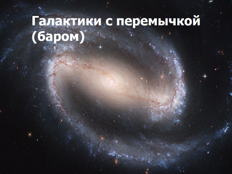 Галактики с перемычкой (баром) Галактики с перемычкой (баром)